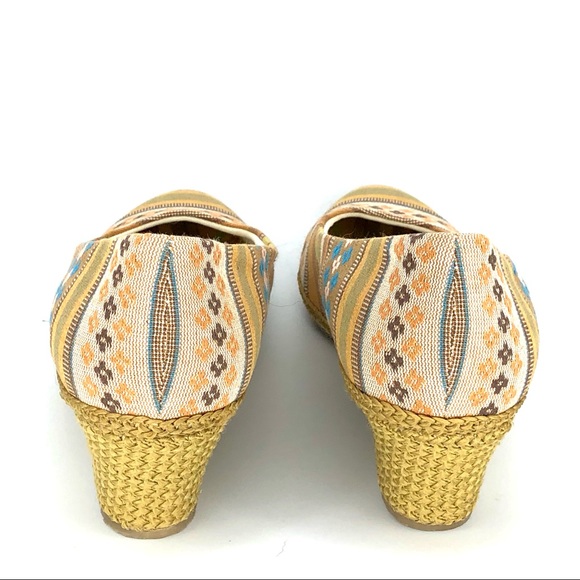 Beacon | Espadrille Canvas Wedges - Picture 7 of 13